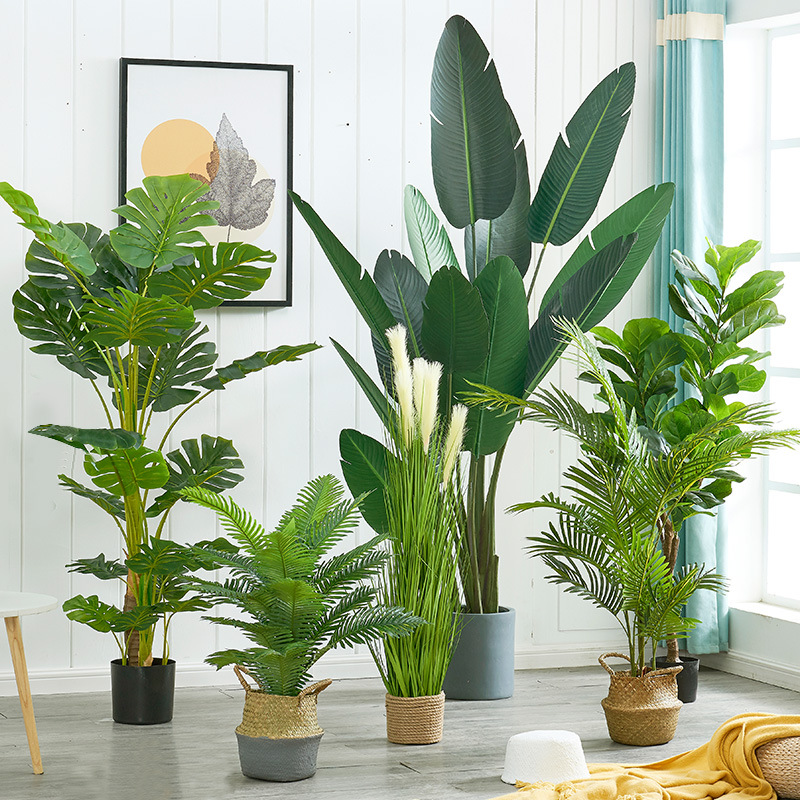 Ficus Lyrata Tree - Simulation Palme Künstliche Pflanze Ficus Lyrata