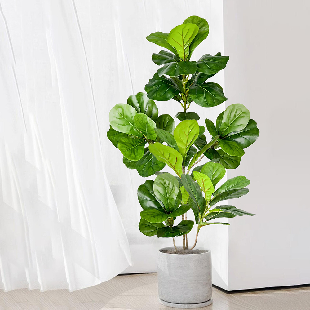 70-135cm Große Künstliche Geig – Ficus Lyrata Tree Bewertung und Preis