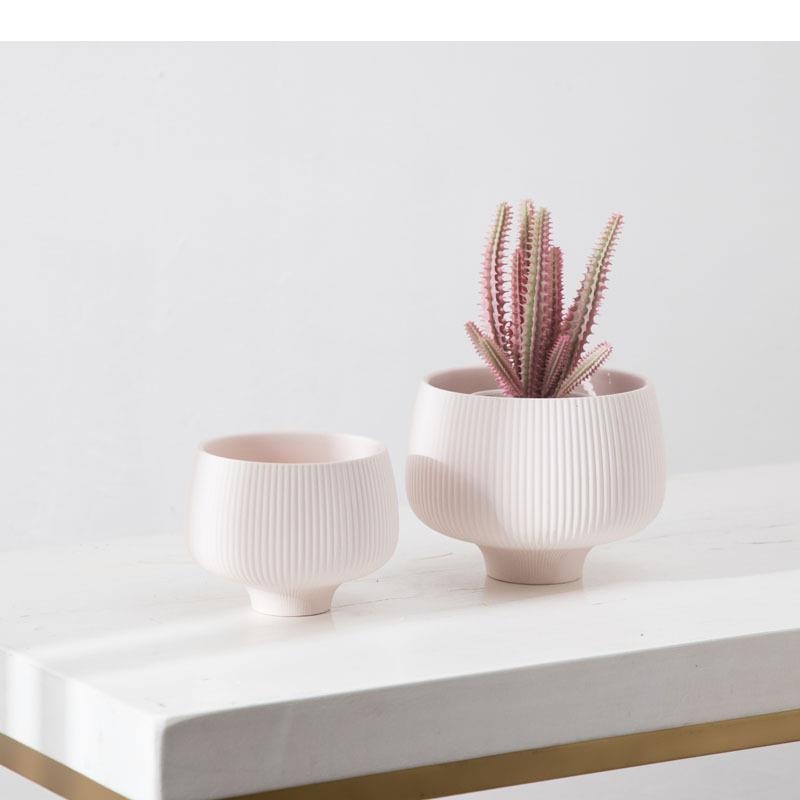 Mehrfarbige Streifen, Keramikv – Aloe Vera Pot Bewertung und Preis